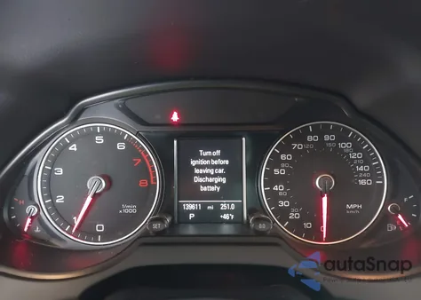 2013 Audi Q5 3.0T Premium Plus из США, поврежденный, VIN WA1WGAFP7DA070721